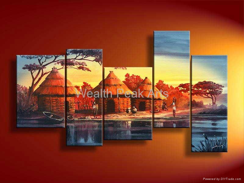 Landscape oil  painting-LS000566