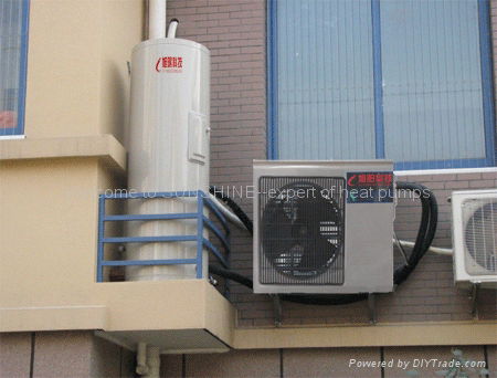 Air to water heat pump water heater for domestic hot water-7KW 2