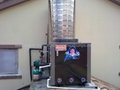 Low temperature Air to water/Air source heat pump water heater with R404A-10KW 4