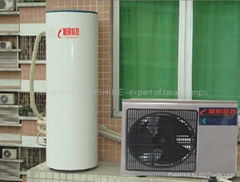 Air to water heat pump water heater for domestic hot water-7KW