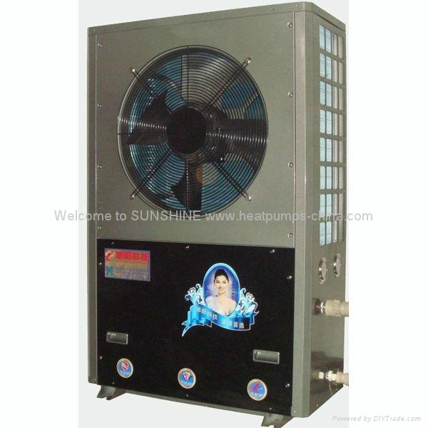 Low temperature Air to water/Air source heat pump water heater with R404A-10KW 2