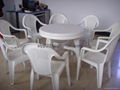 plastiv chair and table  5