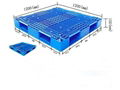 doube sides plastic pallets