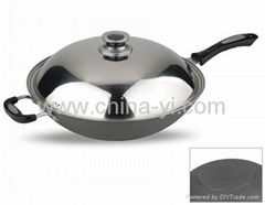 Non-Coating Pig Iron Wok