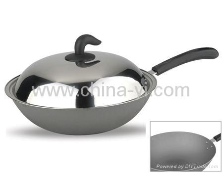 Non-Coating Pig Iron Wok 3