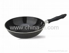 Seven Color Paint Frying Pan W/O Lid 