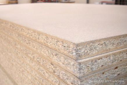 Particle board