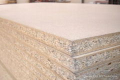 Particle board