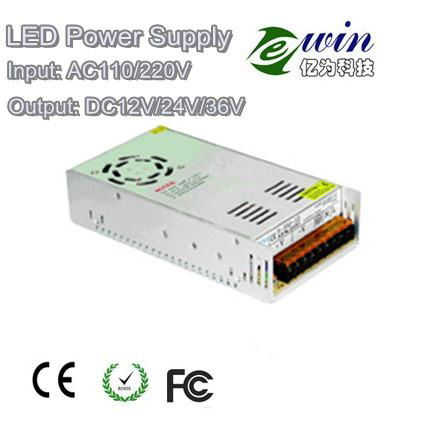 350W LED Driver, Non-Waterproof LED Power Supply