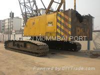 used P&h 130ton crawler crane