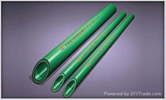 Glass-fiber Reinforced Composite PP-R Pipe(PE,PEX,PE-RT,PB,PP-R,PIPES FITTINGS )