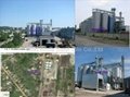 Galvanized hopper and flat bottom steel silo for sale  