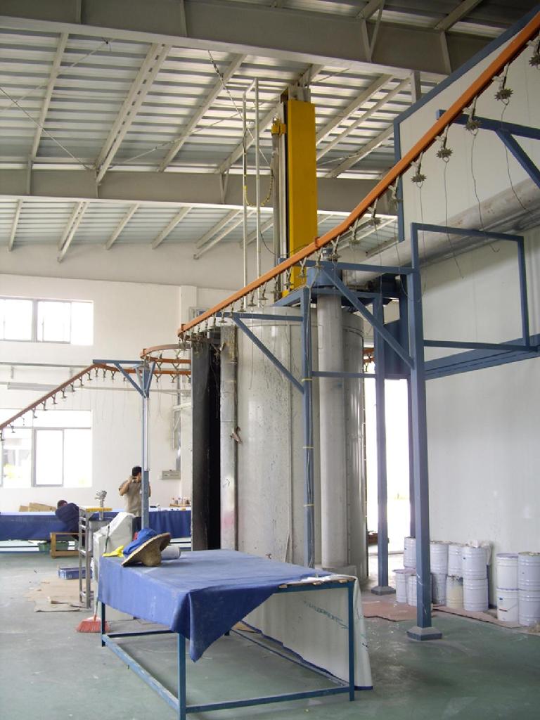 spray coating line 4