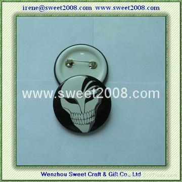 Printed Plastic Button Badge 4