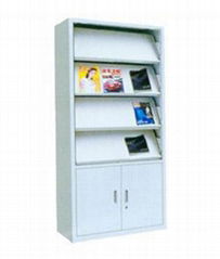 Magazine Shelf  bookshelf library furniture