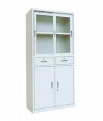 Equipment Door Cabinet with 2 Drawers in the Middle