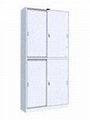 Two-layer Iron Sliding-door Cabinet 1