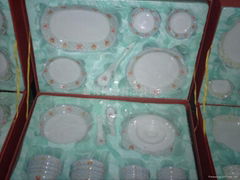 52, 58 high-grade bone china tableware package