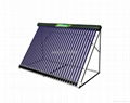 Vacuum tube solar collector-Manifold collector for project