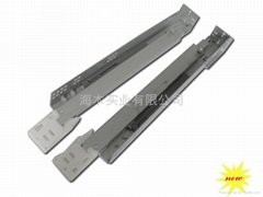 Heavy duty under mount full extension soft closing drawer slide(USA type)