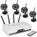 4-CH Real-time Receiver Wireless Camera