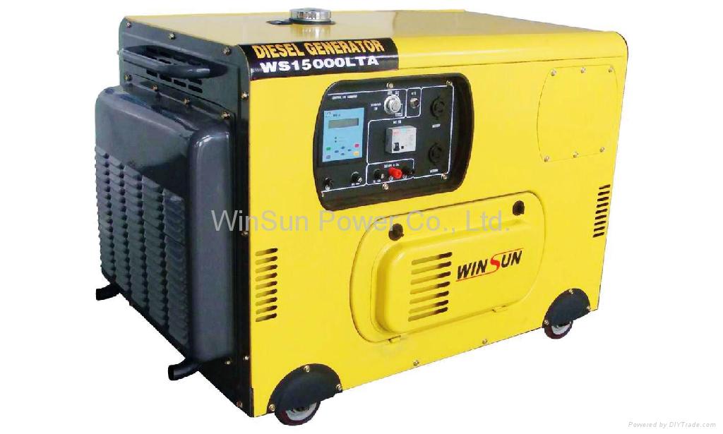 Silent Diesel Generator Sets （8-10KW） 2