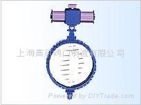 D671X對夾式氣動軟密封蝶閥 4