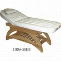 wood facial bed