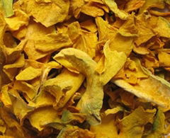 Dehydrated pumpkin flakes