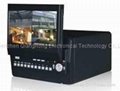 4-Channel H.264 Triplex Digital Video Recorder with 7'' Indash LCD Monitor  1