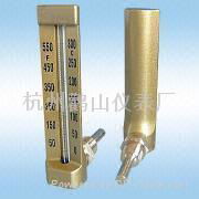 Angular board type thermometer