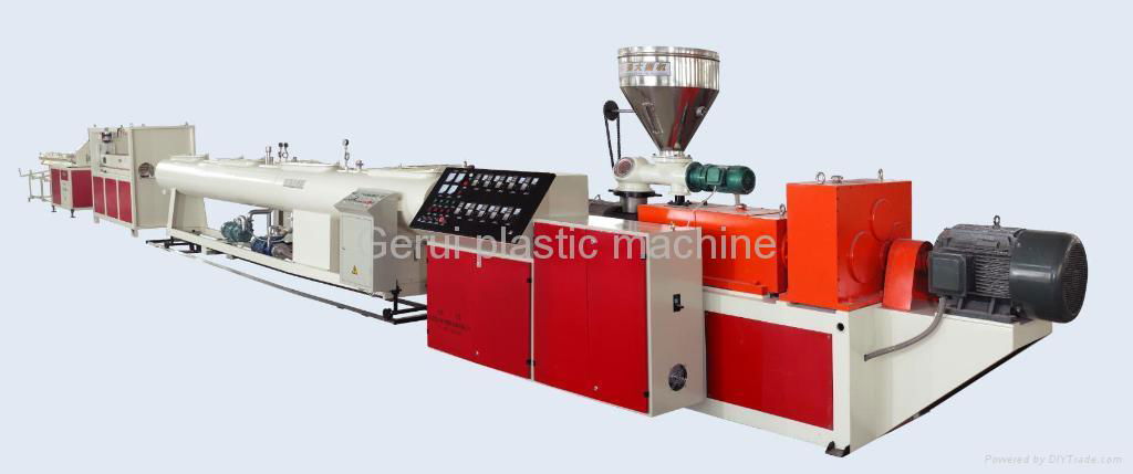 PVC pipe extrusion line