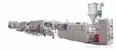 PE pipe extrusion line