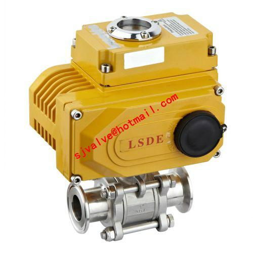 stainless steel CF8 CF8M CF3M 1000WOG 3pc ball valves with mounting flange 5