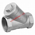 800psi Stainless Steel Female Threaded End Y Stainner