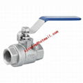 NPT/API2PC  ball  valves