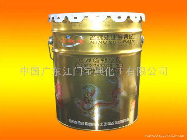 国际十大名优品牌名珠 M-8900负离子豪华哑光防霉墙面漆 3