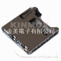 tf卡座，TF卡槽，micro sd 卡座連接器 3