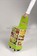 Promotion cardboard trolley l   age