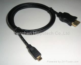 HDMI cables A type to D type-Micro HDMI