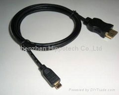 HDMI cables A type to D type-Micro HDMI