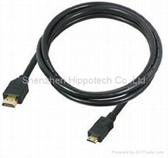 HDMI A type to C type cables(Minin HDMI cables)
