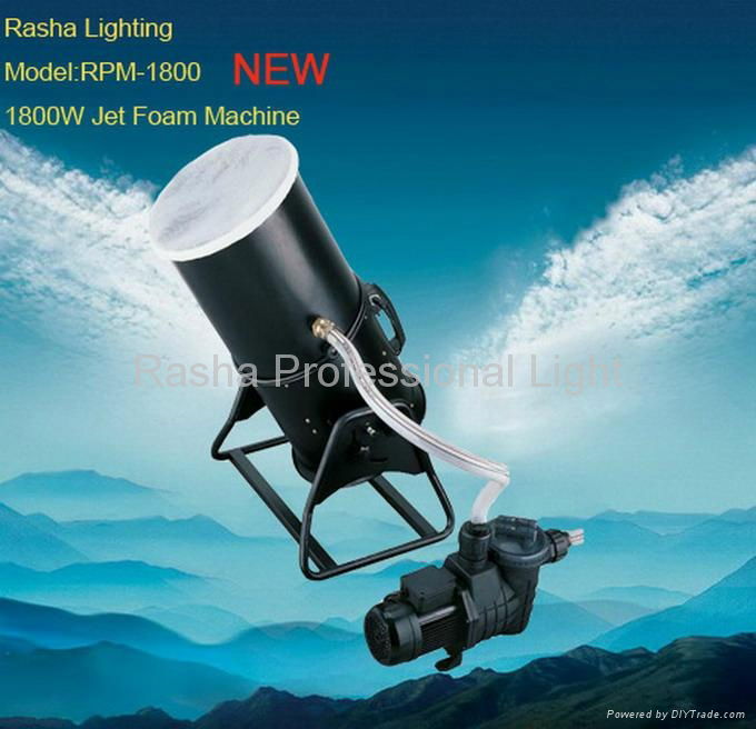 New Stainless 1000W Powerful Jet Foam Machine for Swiming Party  4