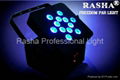 NEW 12pcs*10W 4in2 Wireless& Battery LED Flat Par Can