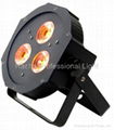 American DJ Light-Ultra bright flat Par38 wash fixture with 3x 15W LED PAR38  1