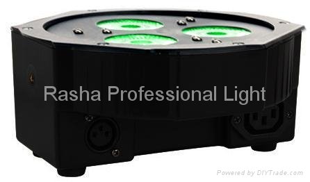 American DJ Light-Ultra bright flat Par38 wash fixture with 3x 15W LED PAR38  2