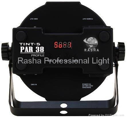 American DJ Light-Ultra bright flat Par38 wash fixture with 3x 15W LED PAR38  3
