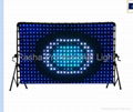 High Quality P9 2M*4M Soft Dj Curtain / LED Wedding Decoration Vision Curtain   1