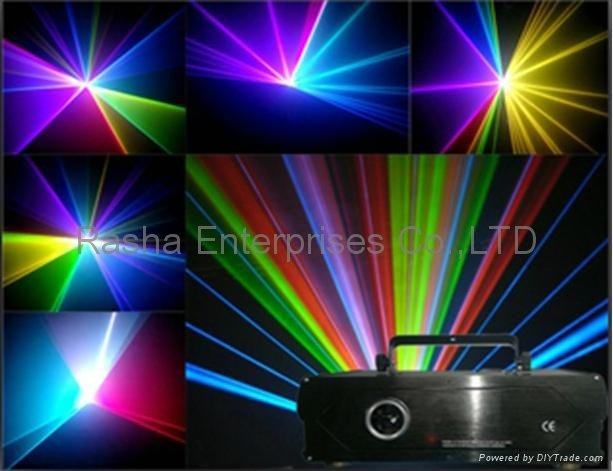 2012 NEW RGB Full Color Animation Laser with ILDA, 25KPPS,Laser Light