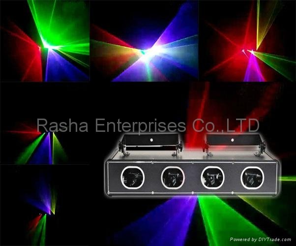 2012 NEW RGB Full Color Animation Laser with ILDA, 25KPPS,Laser Light 2